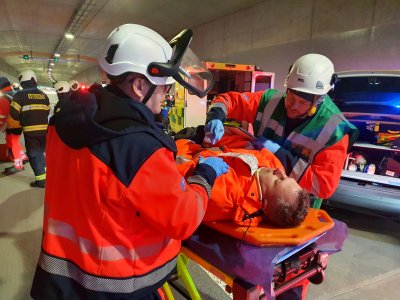 Prověřili jsme připravenost na zásah v dálničním tunelu Pohůrka